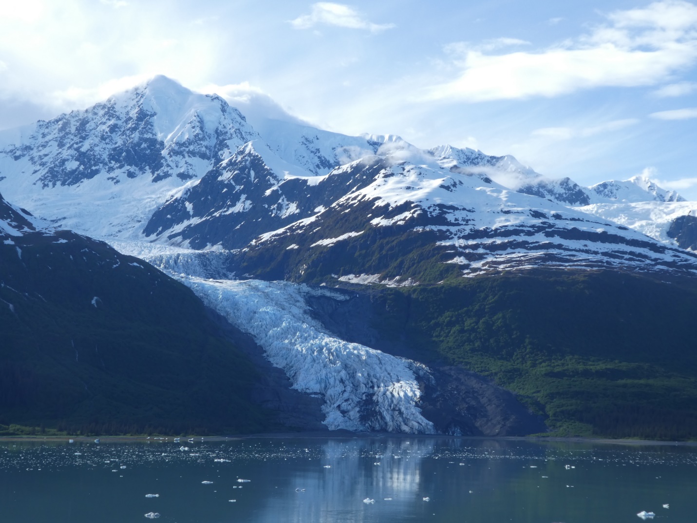A picture containing mountain, sky, outdoor, snow Description automatically generated